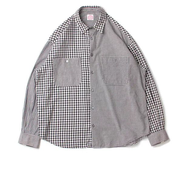 [BUNJANG] FUNSET OF ART Gingham Shirt / FUNSET OF ART Gingham S/h