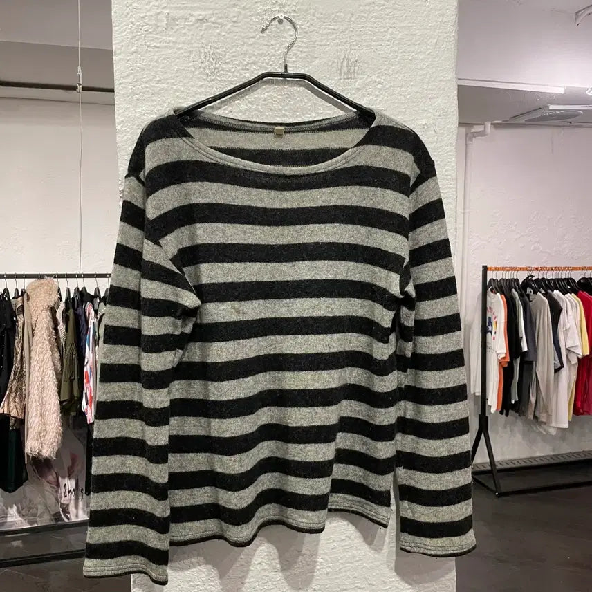 [BUNJANG] R13 Striped Knit M / 알썰틴 (R13) 스트라이프 니트
