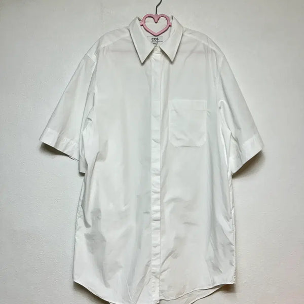 [BUNJANG] COS White Short Sleeve Shirt Dress Size 36 / 코스 화이트 반팔 원피스 36