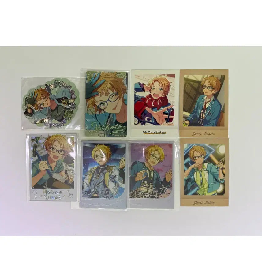 [BUNJANG] Ensemble Stars Makoto Saejou 9th Anniversary Police Chief Polaroid Photocard Set / 앙스타 마코토 서장 폴라로이드 파샷츠 파샤 포토카드 푸치푸리 9주년