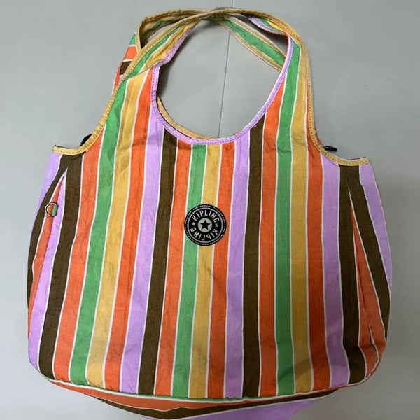 [BUNJANG] Kipling Shoulder Bag Multi-color / 키플링 숄더백 빅백 멀티컬러