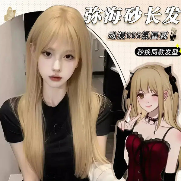 [BUNJANG] New Gold Blonde Wig / (새상품) 금발 가발