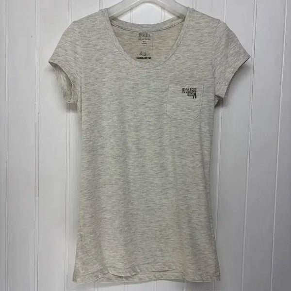 [BUNJANG] Buckaroo Women's Basic Short Sleeve T-Shirt - Size 55 / 버커루 기본 반팔 여성55 ㅡ0721