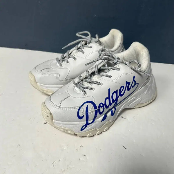 [BUNJANG] MLB LA Dodgers Bigball Chunky Sneakers / 235 MLB 엠엘비 LA다저스 빅볼 청키 스니커즈