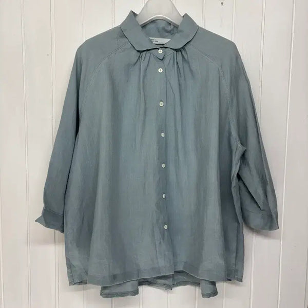 [BUNJANG] Pink Eye Jin Summer Blouse Shirt / 핑크아이진 여름 블라우스 셔츠 여성55-66 ㅡ0721