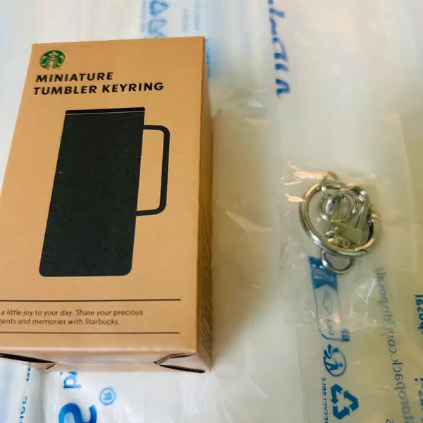 [BUNJANG] Starbucks Miniature Keyring Dark Grey / 스타벅스 미니어처 키링 다크그레이
