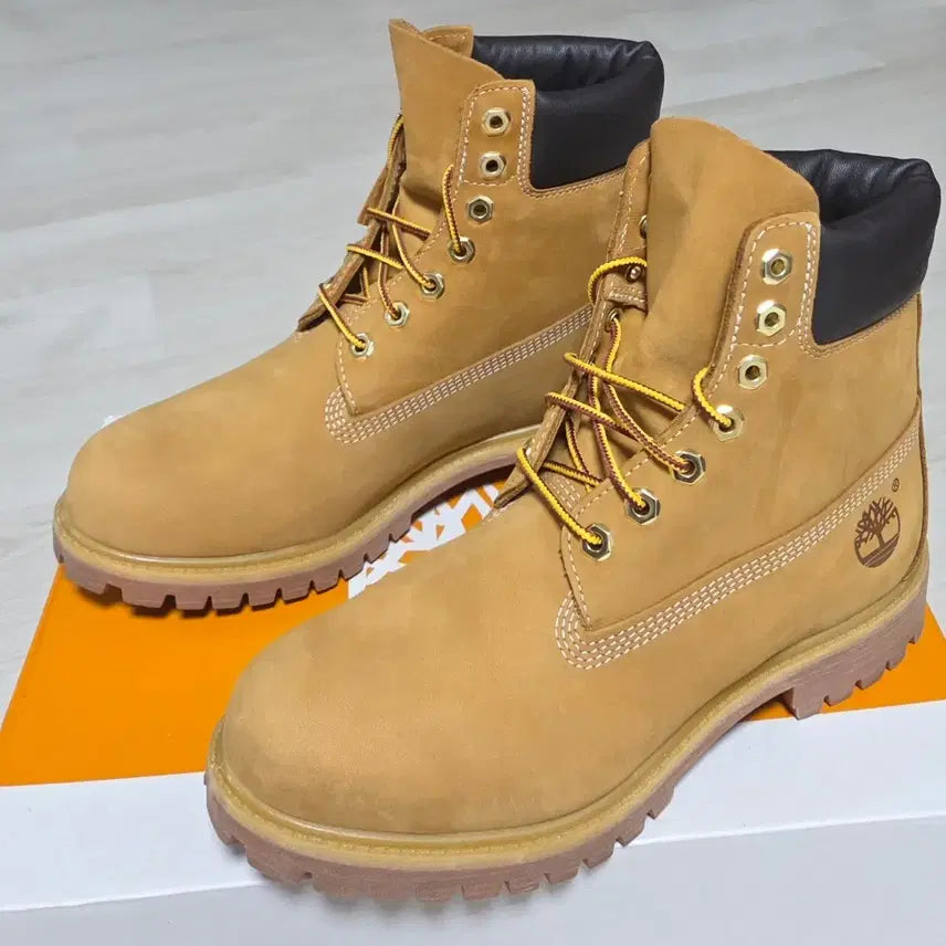 [BUNJANG] Timberland 6-Inch Premium Worker Boots Yellow / 팀버랜드 6인치 프리미엄 워커 부츠