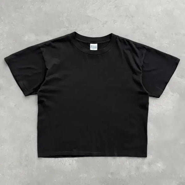 [BUNJANG] AKIMBO CLUB Chain Picker T-Shirt Black / 아킴보클럽 체인피커 티셔츠 블랙