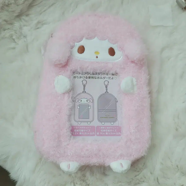 [BUNJANG] Sanrio My Sweet Piano Photocard Holder Keychain / 산리오 마이스위트피아노 포카홀더 키링
