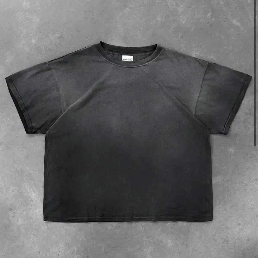 [BUNJANG] Akimbo Clum Chainpicker T-Shirt Sun Faded Black / 아킴보클럼 체인피커 티셔츠 썬 페이디드 블랙