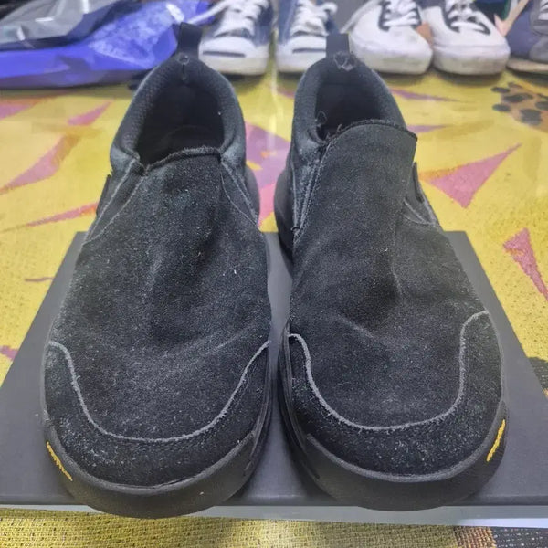[BUNJANG] Skechers Black Suede Slip-On Shoes 270 / 270 스케쳐스 블랙 스웨이드 슬립온 신발