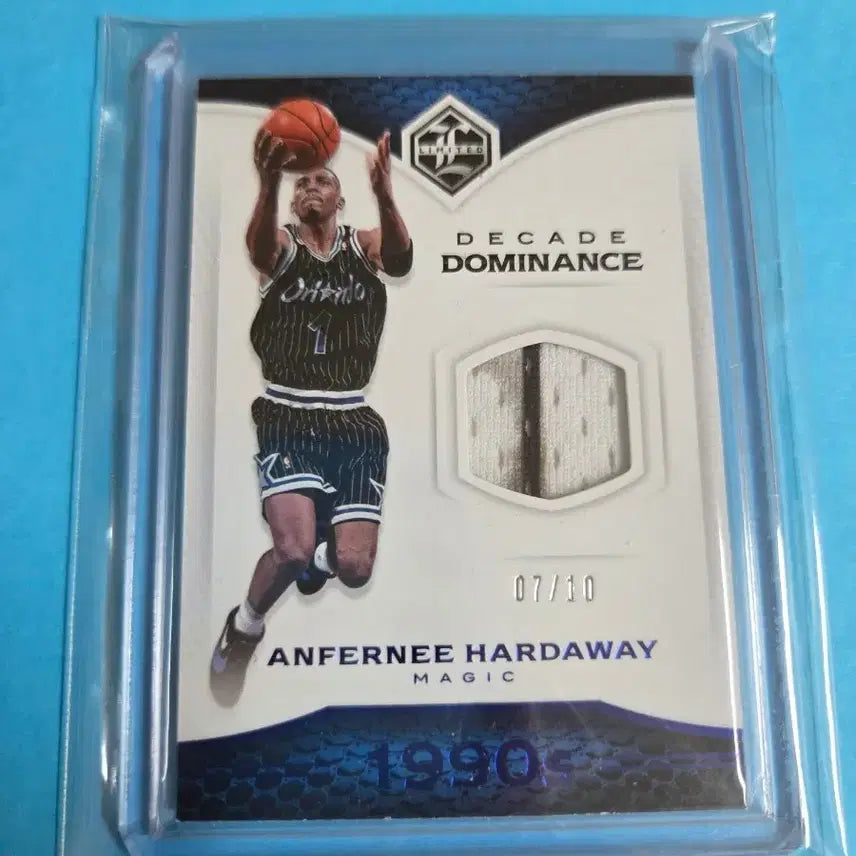 [BUNJANG] Anfernee Hardaway 1990s Orlando Magic Commemorative Card #07/10 / ANFERNEE HARDAWAY 매직 1990s 기념 카드 07/10