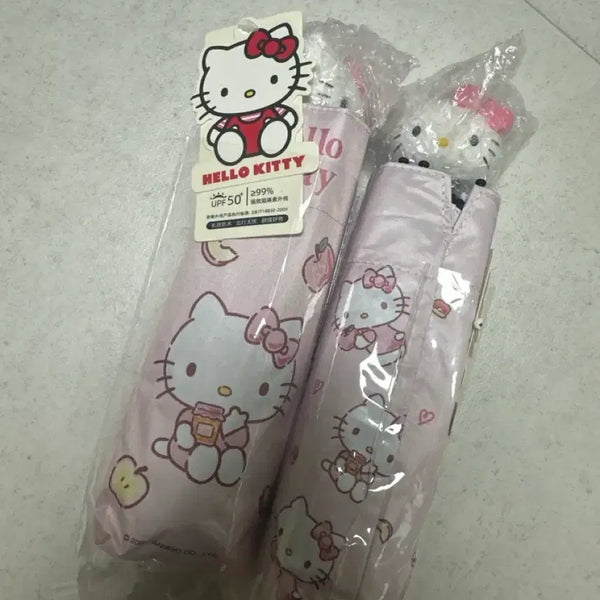 [BUNJANG] Hello Kitty Folding Umbrella / 헬로키티 양우산