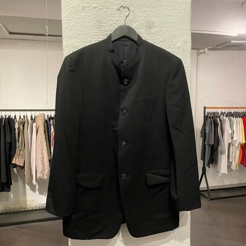 [BUNJANG] Issey Miyake Men Stand Collar Blazer / 이세이미야케 맨 스탠드 카라 블레이저
