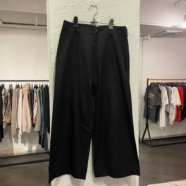 [BUNJANG] Yohji Yamamoto Y's Line Cropped Wide Pants / 요지야마모토 크롭 팬츠