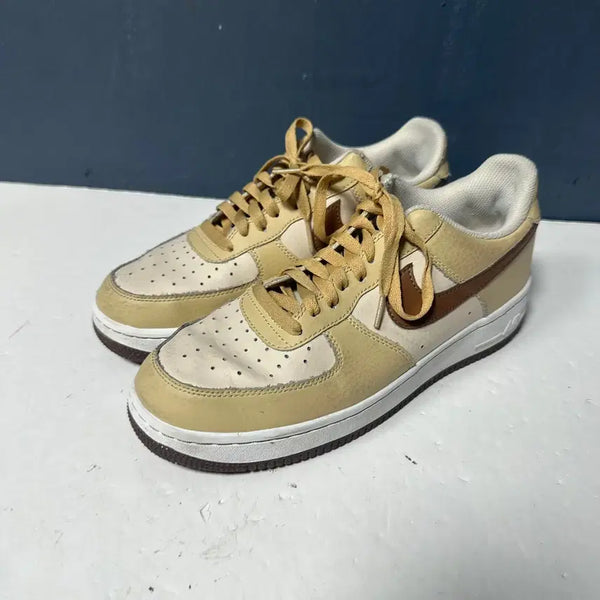 [BUNJANG] Nike Air Force 1 '07 LV8 Low "Pearl White Sesame" Sneakers / 280 나이키 에어포스1 07 LV8 로우 펄화이트 세서미 스니커즈