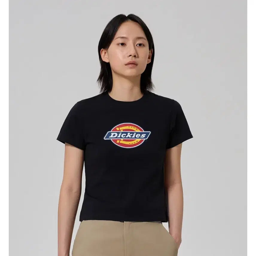 [BUNJANG] Dickies Slim Fit Tree Logo T-Shirt / 디키즈 슬림핏 트리 로고 티셔츠