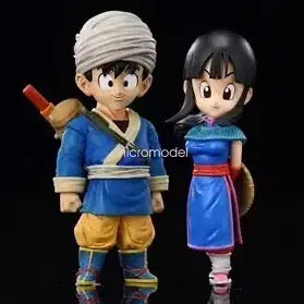 [BUNJANG] League Studio Young Goku & Chi-Chi Resin Figure Set / 드래곤볼 리그사 league 청년기 오공 치치 레진월콜 피규어