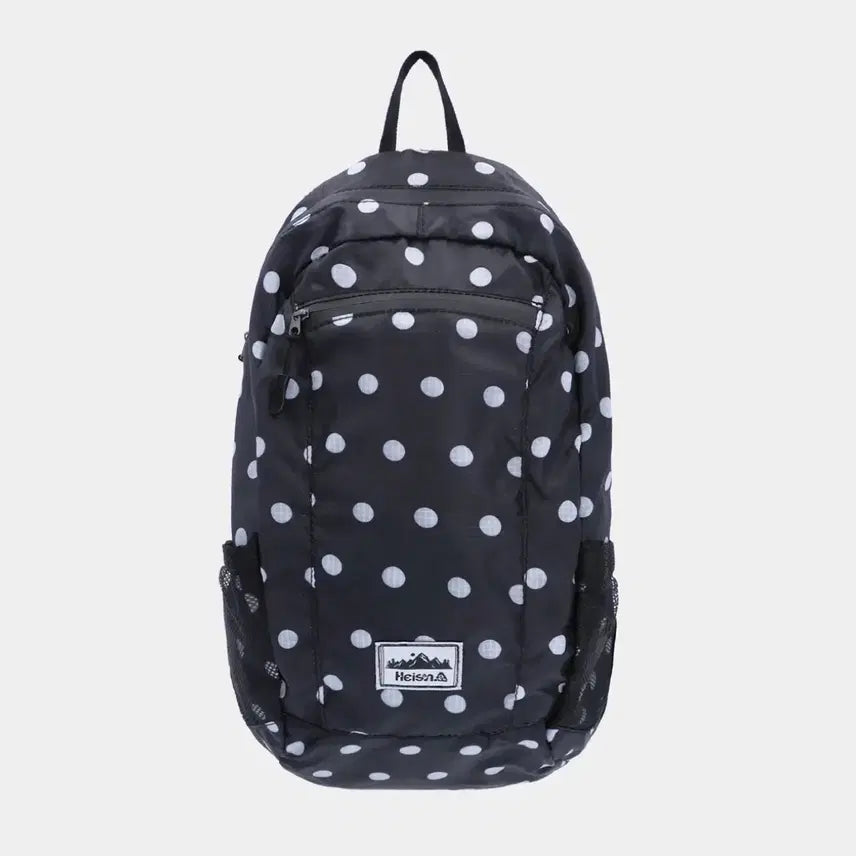[BUNJANG] Highsan Dot Backpack Black / (새상품)(미개봉) 하이산 도트 백팩 블랙 검정