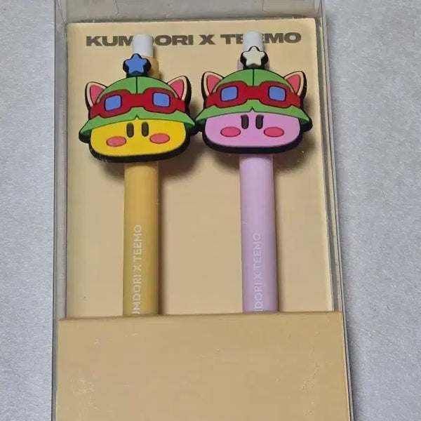 [BUNJANG] Dreaming Doll Teemo Ballpoint Pen Set / 꿈돌이 티모 볼펜 MSI 므시 리그오브레전드 꿈모