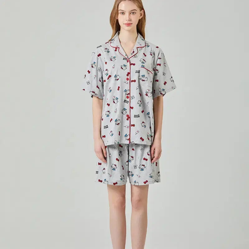 [BUNJANG] Kitty Pajamas / 키티 잠옷
