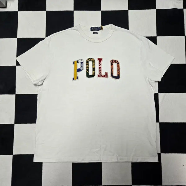 [BUNJANG] Polo Ralph Lauren Classic Heavyweight Logo T-Shirt White XL / [XL] 폴로랄프로렌 클래식 헤비웨이트 로고 티셔츠 화이트