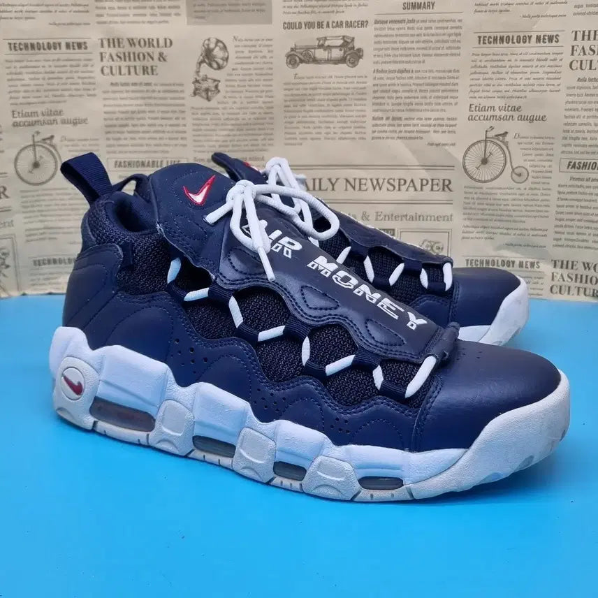 [BUNJANG] Nike Air More Money Obsidian Mid 270 / 나이키 에어모어 머니 옵시디언 미드 270