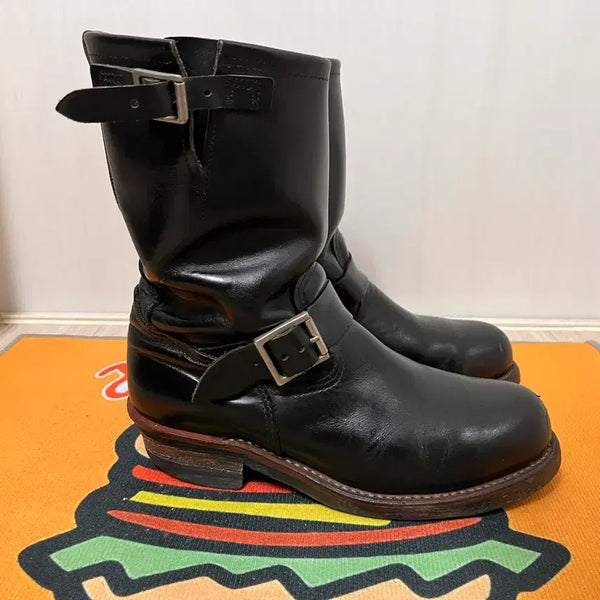 [BUNJANG] Red Wing Engineer 2268 D8 Boots / 레드윙 엔지니어 2268 d8