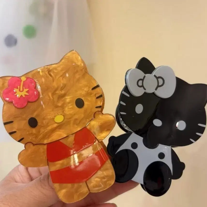 [BUNJANG] Hello Kitty Clamp Hair Pin / 키티 집게핀