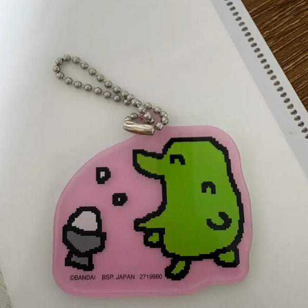 [BUNJANG] Kutchipatchi Tamagotchi Acrylic Keyring / 쿠치파치 구치파치 주댕치 다마고치 아크릴 키링