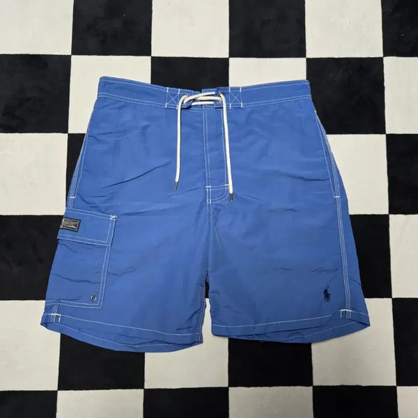 [BUNJANG] Polo Ralph Lauren Swim Trunks Blue S / [S] 폴로랄프로렌 스윔팬츠 수영복 반바지 블루