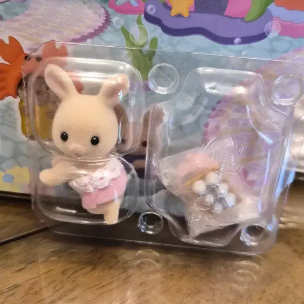 [BUNJANG] Sylvanian Families Baby Shopping Milk Rabbit / 실바니안 아기쇼핑 밀크토끼