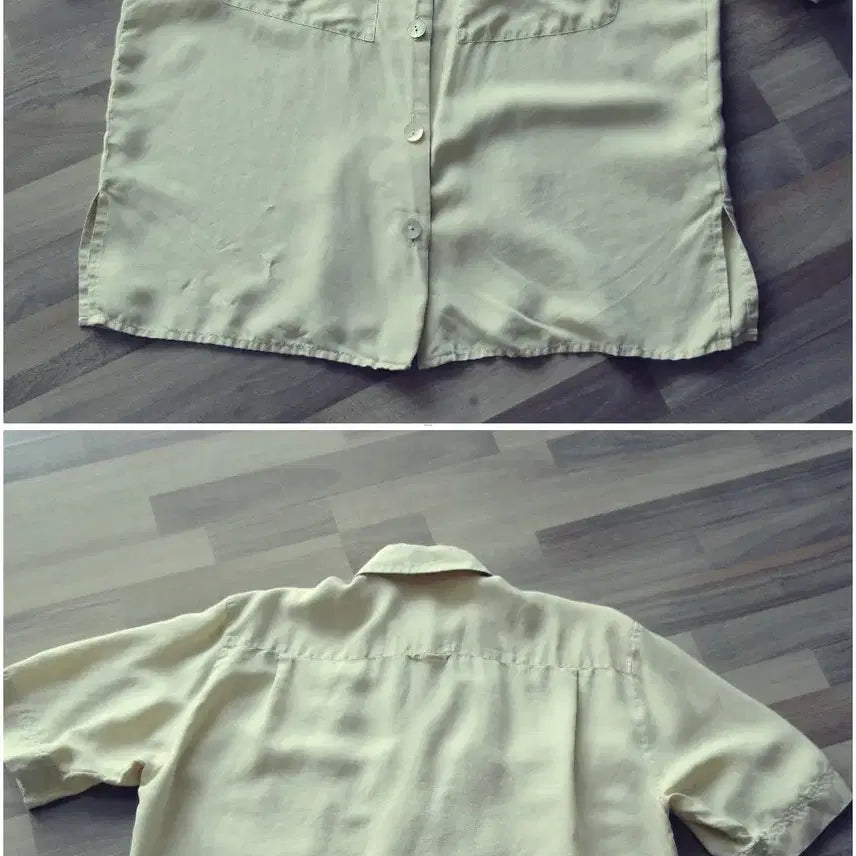 [BUNJANG] Aigner Men's Silk Blend Shirt Size L / 아이그너남방/77~88사이즈/최상급