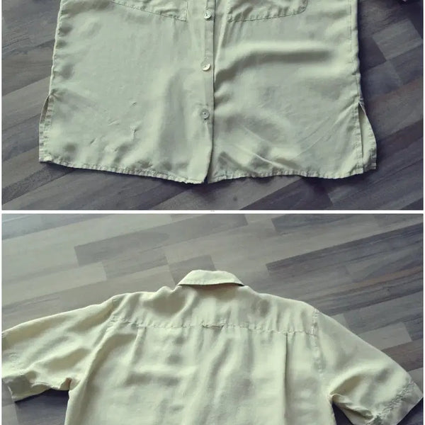 [BUNJANG] Aigner Men's Silk Blend Shirt Size L / 아이그너남방/77~88사이즈/최상급
