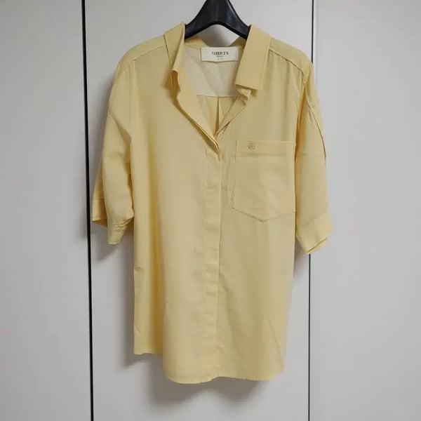 [BUNJANG] System (Hansem) Shirt-Style Blouse / 한섬 시스템 셔츠형 블라우스