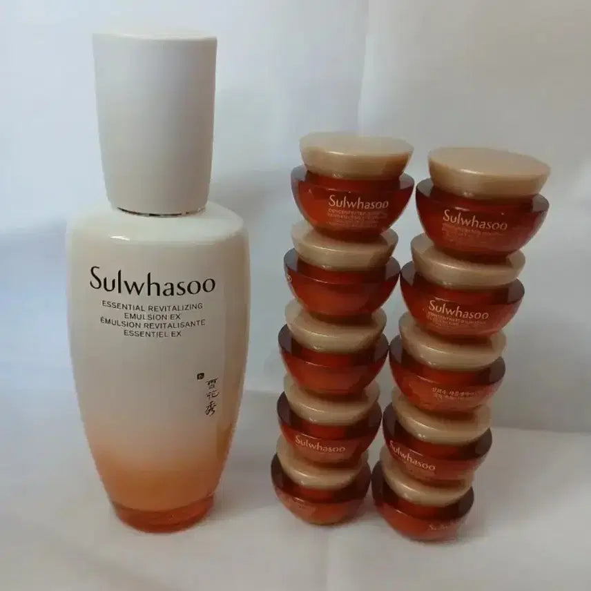 [BUNJANG] Sulwhasoo Essential Balancing Emulsion EX 125ml + Concentrated Ginseng Renewing Eye Cream 40ml Set / 설화수 자음유액125ml +자음생 아이크림 40미리증정