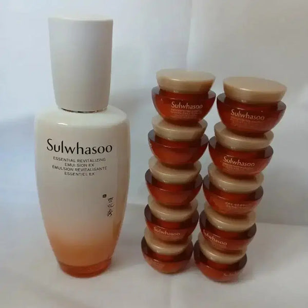 [BUNJANG] Sulwhasoo Essential Balancing Emulsion EX 125ml + Concentrated Ginseng Renewing Eye Cream 40ml Set / 설화수 자음유액125ml +자음생 아이크림 40미리증정