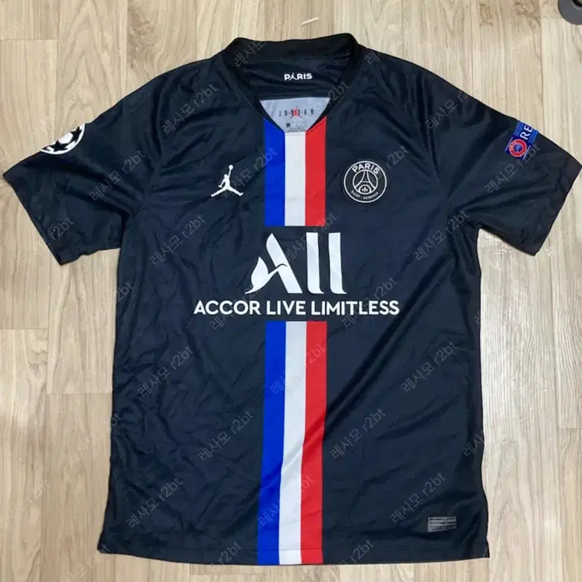 [BUNJANG] Paris Saint-Germain 2019-20 4th Neymar Jr. #10 Short Sleeve Jersey / 19-20 파리 생제르망 4th 반팔 No.10 네이마르 Neymar Jr.