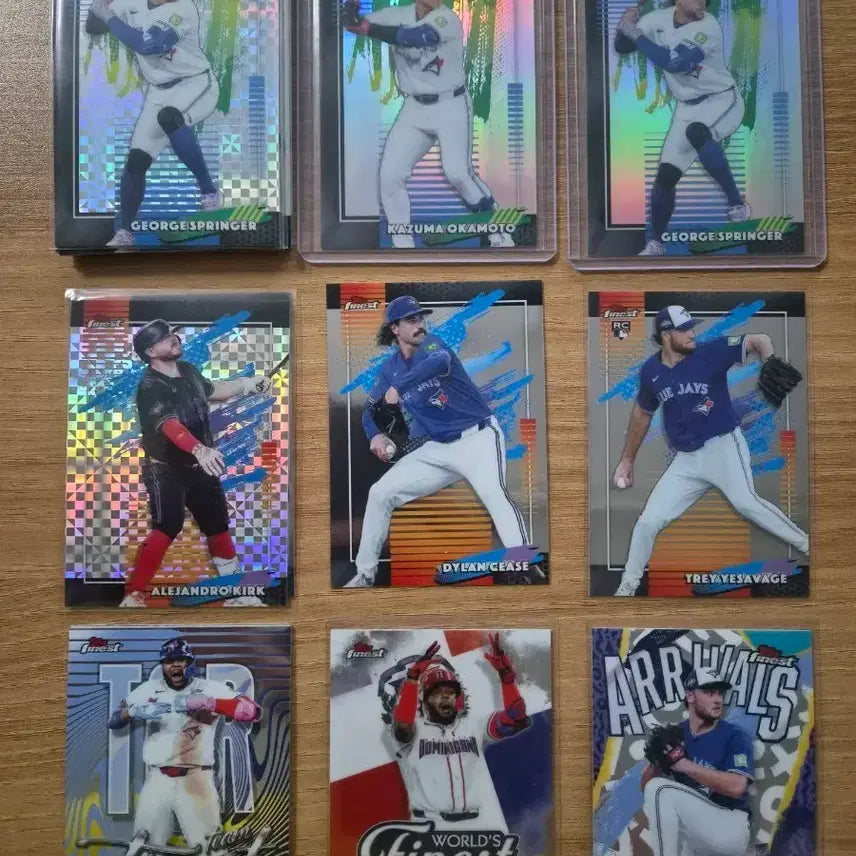 [BUNJANG] 2026 Topps Finest Baseball Toronto Blue Jays Bundle Set (21 Cards) / 2026 탑스 파이니스트 베이스볼 토론토 블루제이스 21장 일괄 세트