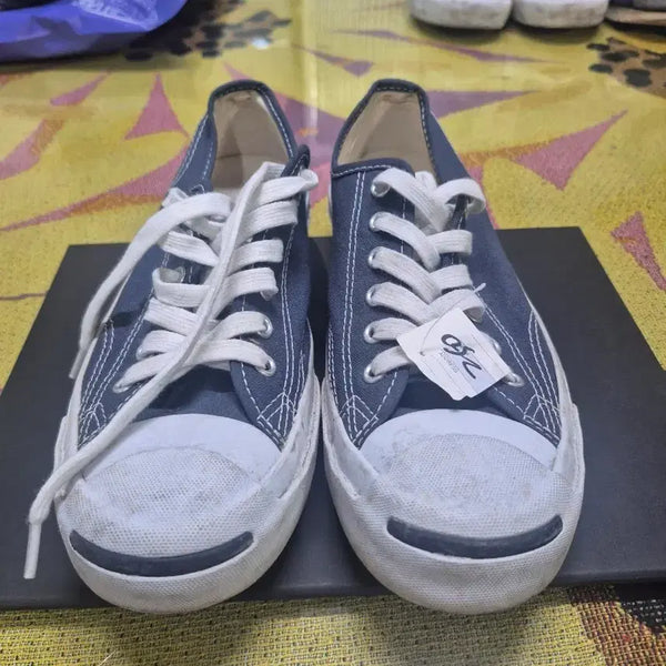 [BUNJANG] Converse Jack Purcell Navy 250 Sneakers / 250 컨버스 잭퍼셀 네이비