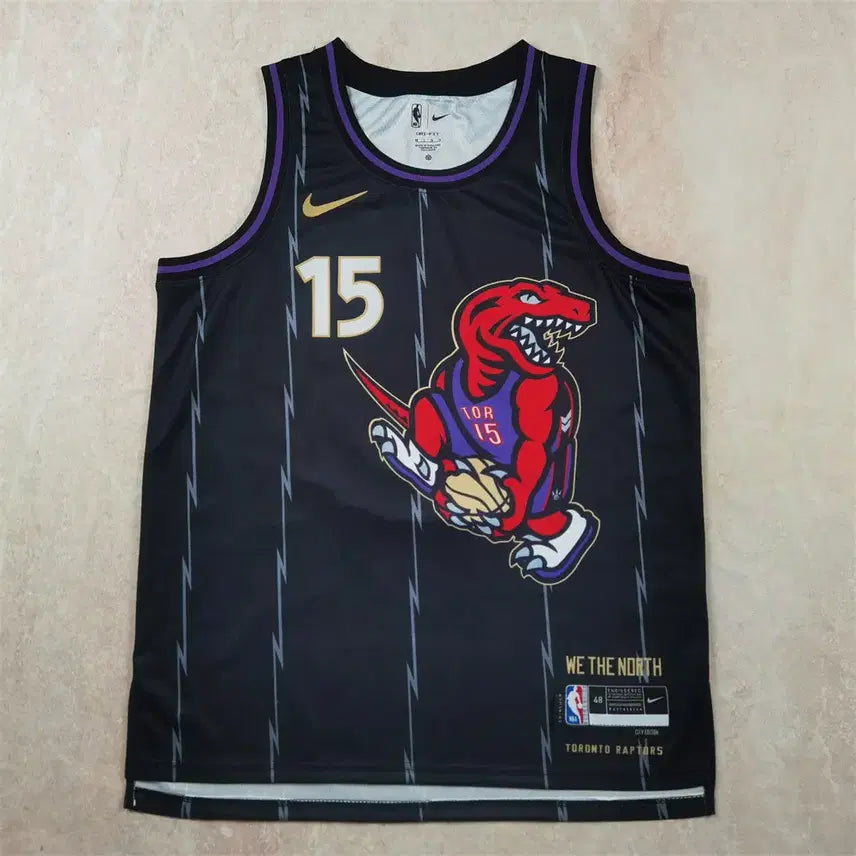 [BUNJANG] Toronto Raptors Vince Carter #15 NBA Basketball Jersey / 토론토 랩터스 폭발적인 덩크슛 빈스카트 15번 NBA 농구복 열압력