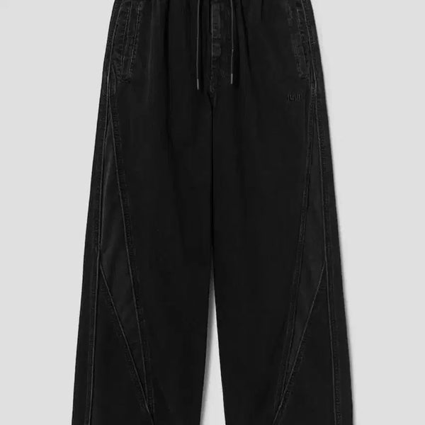 [BUNJANG] 26FW Jun.J Herringbone Denim Soccer Pants / [48]26FW 준지 헤링본 데님 사커 팬츠