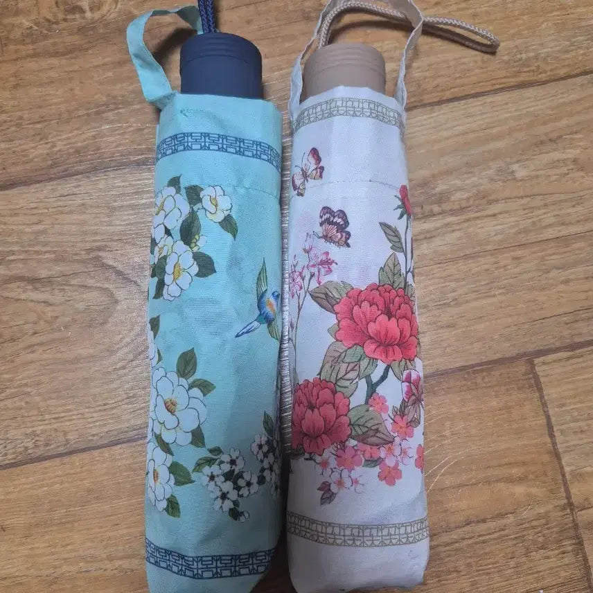 [BUNJANG] Daiso Minwha Umbrella Set / 다이소 민화 우산 세트