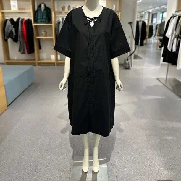[BUNJANG] Studio Tomboy Asymmetric Cut Tunic Dress / 스튜디오톰보이] 절개 포인트 튜닉 원피스