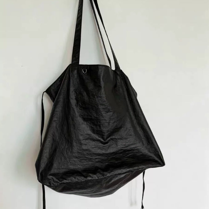 [BUNJANG] Black Shopper Bag / 블랙 쇼퍼백
