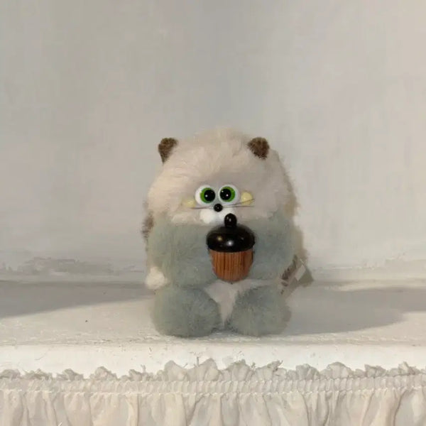 [BUNJANG] Mongdang Monster Handmade Squirrel Doll / 다람쥐 몽당몬스터 핸드메이드 인형