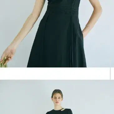 [BUNJANG] ETMONG Cutout Detail Long Dress / 에트몽 컷아웃 드레스