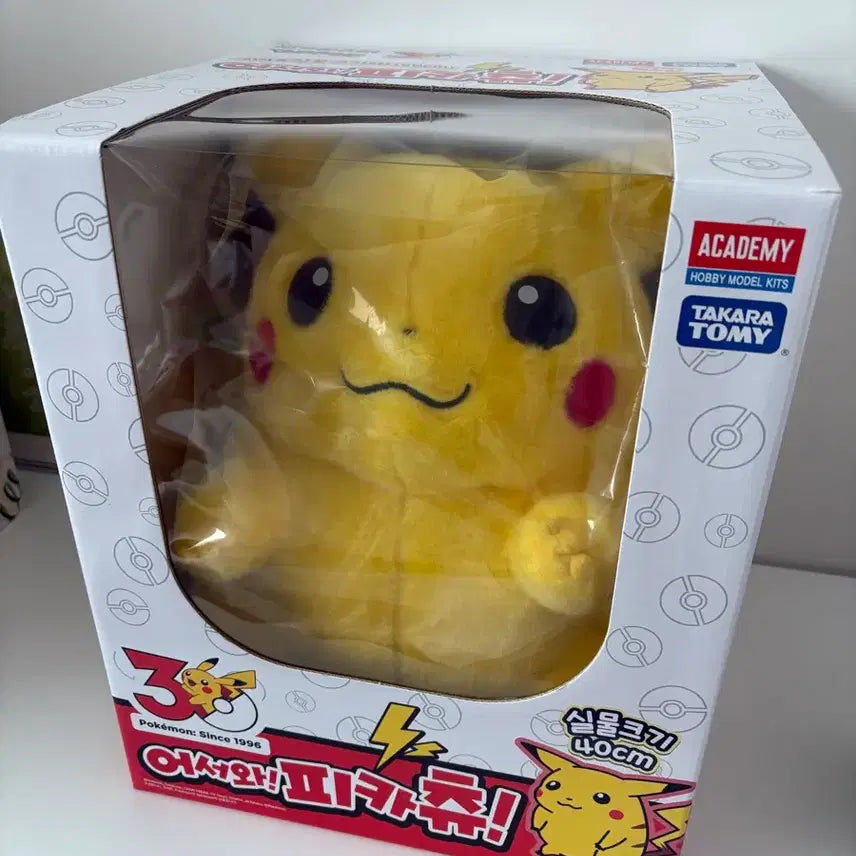 [BUNJANG] Pokemon 30th Anniversary Pikachu Doll (Sealed) / [미개봉]포켓몬 30주년 어서와 피카츄 인형