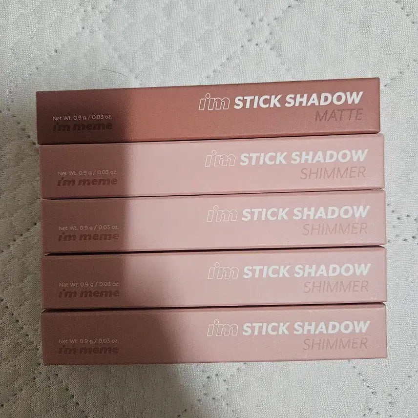 [BUNJANG] I'm Meme Stick Shadow Set (Matte & Shimmer) / 스틱 아이섀도우