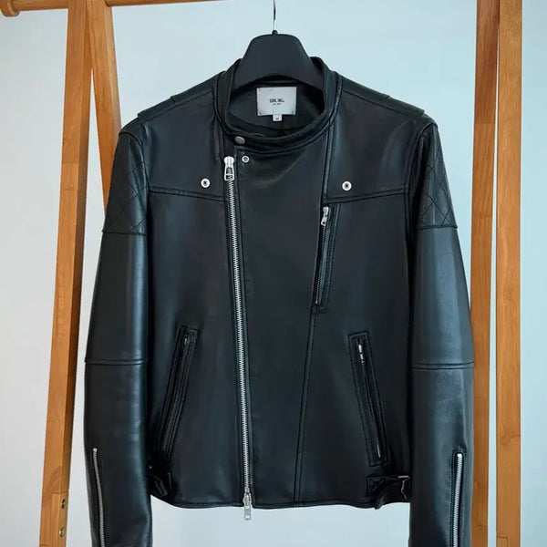 [BUNJANG] SSRL Joo Woo Jae Lambskin Rider Jacket (M) / (M size) SSRL 주우재 램스킨 라이더 자켓